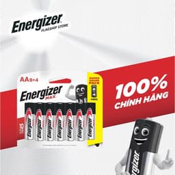 Combo 2 Vĩ Pin AA Energizer E91 BP8+4 (12 Viên) Siêu Bền - Hàng Chính Hãng 2