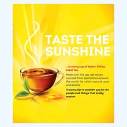 Combo 5 Hộp Trà Lipton Túi Lọc Nhãn Vàng 100 gói 2g - Hộp Trà Đen Hàng Chính Hãng 4