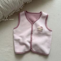 Áo gile cho bé 0-3 tuổi, áo khoác thu đông bé trai bé gái chất nỉ dày dặn mềm mịn ấm áp 7-17kg dễ phối đồ 4
