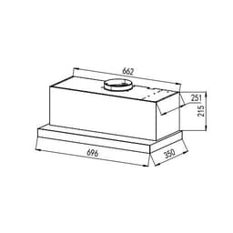 Máy Hút Mùi Tự Động Làm Sạch BLANC BA 7005ATDC 5