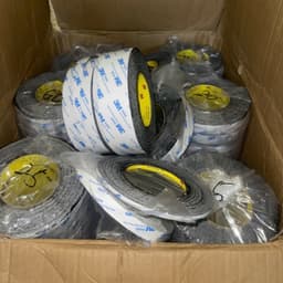 Băng keo 3M Hai Mặt 9448 KEO MÀU ĐEN dài 50m Có Tem Chính Hãng 6