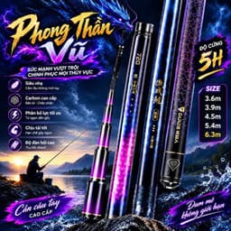 Guide Phong Thần Vũ 5H Phân Bố Lực 28i Tặng Kèm Ngọn Phụ. 1