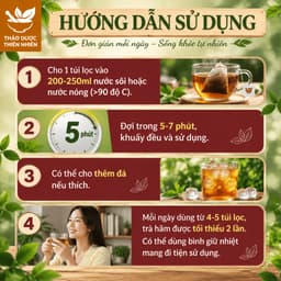 [ DÙNG THỬ ] Trà Lá Nam - 10 vị Lấy lại vòng eo kiến, giúp thanh mát đẹp da. 7