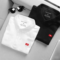 ÁO THUN POLO THÊU Cờ Thụy Sỹ 227 HY KORÉ – SANG TRỌNG & ĐẲNG CẤP 1