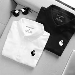 ÁO THUN POLO THÊU Logo Premier League 247 HY KORÉ – SANG TRỌNG & ĐẲNG CẤP 1
