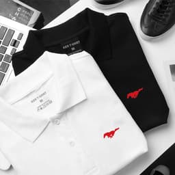 ÁO THUN POLO THÊU LOGO Ngựa Đỏ 239 HY KORÉ – SANG TRỌNG & ĐẲNG CẤP 1