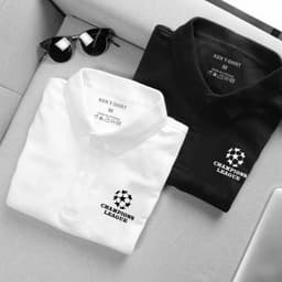 ÁO THUN POLO THÊU LOGO Champions League 248 HY KORÉ – SANG TRỌNG & ĐẲNG CẤP 9
