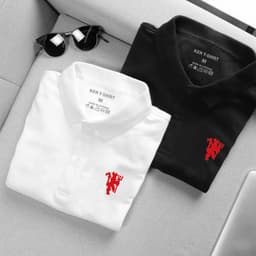 ÁO THUN POLO THÊU Logo Quỷ Đỏ MU 246 HY KORÉ – SANG TRỌNG & ĐẲNG CẤP 9