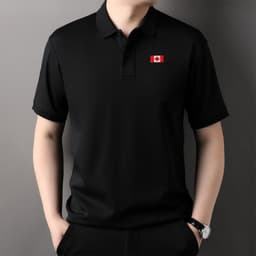 ÁO THUN POLO THÊU Cờ CANADA 226 HY KORÉ – SANG TRỌNG & ĐẲNG CẤP 9