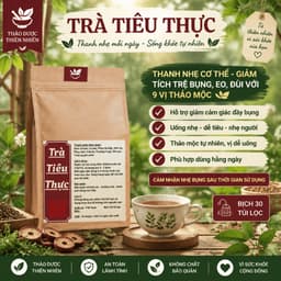 [ Túi zip ] Trà Tiêu Thực ( Tiêu Mỡ ) - Thanh nhẹ cơ thể - giảm tích trệ bụng, eo, giúp nhẹ bụng dễ tiêu 01 1