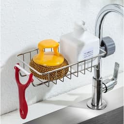 COMBO 3 Kệ Để Đồ Rửa Chén Cạnh Vòi - Kệ Treo Cạnh Vòi Có Khay Hứng Nước Chống Đọng Nước 9