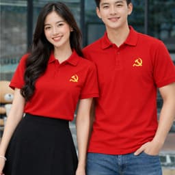 ÁO THUN POLO THÊU Búa Liềm 214 HY KORÉ – SANG TRỌNG & ĐẲNG CẤP 8