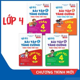 Sách - Vở Bài Tập Tăng Cường Toán, Tiếng Việt Lớp 1, 2, 3, 4, 5 Tiết Học Buổi 2 (Tập 1, 2) - Có Video Bài Giảng Qbooks 7