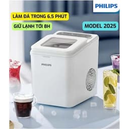 [MODEL 2025] MÁY LÀM ĐÁ PHILIPS ADD8090 ,BẢO HÀNH 12 THÁNG 1
