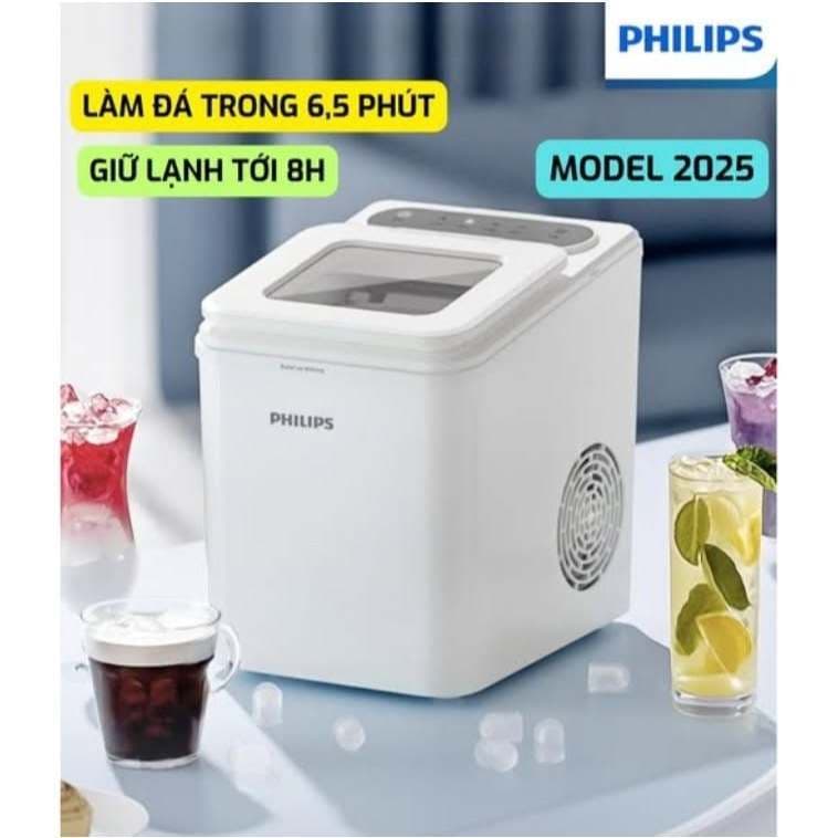 [MODEL 2025] MÁY LÀM ĐÁ PHILIPS ADD8090 ,BẢO HÀNH 12 THÁNG