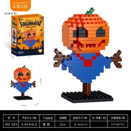 Bộ Lắp Ráp Nanoblock Halloween Chi Bi Mini (Mã MZ-083 đến MZ-094) 3
