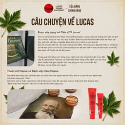 [NHẬP KHẨU TEM PHỤ][Phân biệt Fake] Kem đu đủ đa năng Lucas Papaw Ointment 15g, 25g, 75g chuẩn Úc chính hãng mới nhất 7