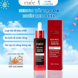 Serum Peel Da RUÉE Red Peel Whitening Serum 30ml - Tẩy Tế Bào Chết, Làm Sáng Da, Giảm Mụn 1