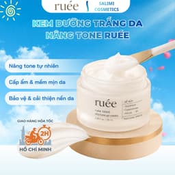 Kem Nâng Tone Da RUÉE Blanc Peau Vita Tone Up Cream 50ml Dưỡng Sáng, Cấp Ẩm Đều Màu Da Dùng Ban Ngày 1