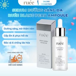 Serum Dưỡng Sáng Da RUÉE Blanc Peau Ampoule 50ml – Mờ Thâm Nám, Đều Màu, Cấp Ẩm, Phục Hồi Da 1