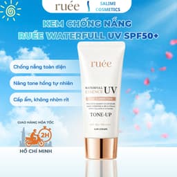 Kem Chống Nắng RUÉE Waterfull UV Essence Tone-Up SPF50+ PA++++ 50ml – Chống Nắng, Nâng Tone Hồng Tự Nhiên, Cấp Ẩm 1