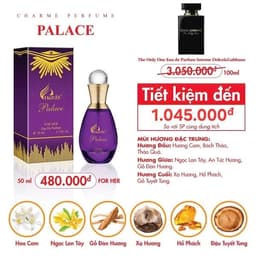 Nước hoa nữ Palace - SANG TRỌNG VÀ HIỆN ĐẠI (50ML) 3