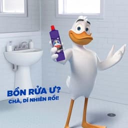 Combo 3 Chai Nước Tẩy Rửa Nhà Tắm Duck Siêu Tẩy Pro 900ml – Làm Sạch Vết Bẩn, Cặn Bám 8