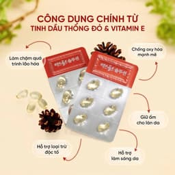 Viên uống dầu Max Gold Solution Thông đỏ Hàn Quốc Made in Korea 3