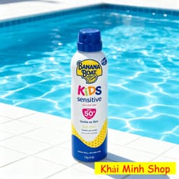 Combo 2 Chai Banana Boat Kids Xịt Chống Nắng SPF 50 170g – Dành Cho Trẻ Em – Hàng Chính Hãng Mỹ 5