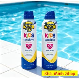 Combo 2 Chai Banana Boat Kids Xịt Chống Nắng SPF 50 170g – Dành Cho Trẻ Em – Hàng Chính Hãng Mỹ 2
