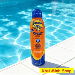 Banana Boat Xịt Chống Nắng 170g – Sport SPF 65 Mẫu Mới 2026 / Kids SPF 50 – Hàng Mỹ Chính Hãng 3