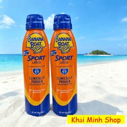 Banana Boat Xịt Chống Nắng 170g – Sport SPF 65 Mẫu Mới 2026 / Kids SPF 50 – Hàng Mỹ Chính Hãng 5