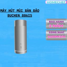 MÁY HÚT MÙI ĐẢO BÀN BUCHEN 886IS SMART 1