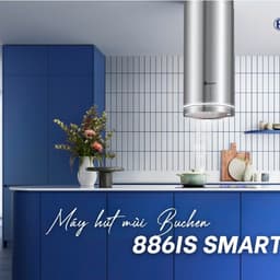 MÁY HÚT MÙI ĐẢO BÀN BUCHEN 886IS SMART 2