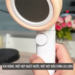 Vòi Tắm Tăng Áp Hoạt Hình - Bát Sen Tắm Cầm Tay Tia Nước Mưa Siêu Mịn Lọc Cặn Bẩn Tiết Kiệm Nước 3