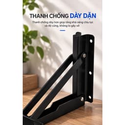 Bản Lề Gấp Inox Gắn Tường Bộ 2 Chiếc, Inox 304, Chịu Lực Tốt, Gấp Gọn Tiết Kiệm Diện Tích 7