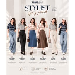 9286 - Áo len mùa thu GenViet Jeans thời trang dáng polo  chất mềm mịn, khó xù, giữ phom tôn dáng 3