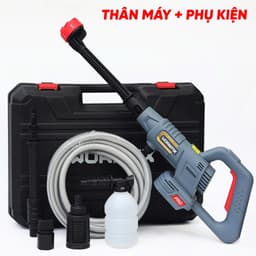 Máy Rửa Xe Pin 10Cell Workfix WF-PW3820BL, Nút Cảm Ứng Chỉnh Tốc, Công Tắc Bóp, Động Cơ Không Chổi Than 7