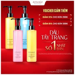[SVIP] Dầu Tẩy Trang Và Làm Sạch Attenir 175ml Attenir Skin Clear Cleanse 1