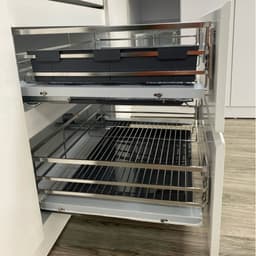Gía đựng xoong nồi inox 304 nan dẹt Eurogold 8