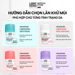 Lăn khử mùi khoáng tự nhiên Librederm Mineral Deodorant 50ml 7