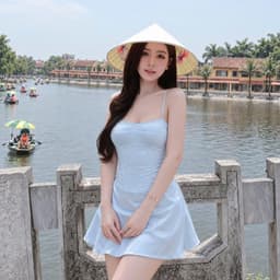 Set Lụa Áo Croset Gọng Phối Chân Váy Chữ A 2