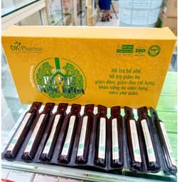 Siro Bổ Phê Dược Khoa DK Pharma hộp 20 gói x 10ml Hỗ Trợ Bổ Phế , Giảm Đờm , Đau Rát Họng 3