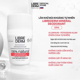Lăn khử mùi khoáng tự nhiên Librederm Mineral Deodorant 50ml 3