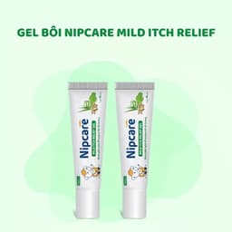 Gel bôi Nipcare Mild Itch Relief 15g - giảm ngứa, dịu da cho bé khi muỗi đốt, chàm sữa, hăm 3