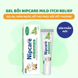 Gel bôi Nipcare Mild Itch Relief 15g - giảm ngứa, dịu da cho bé khi muỗi đốt, chàm sữa, hăm 1