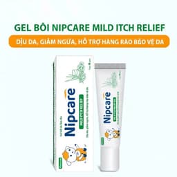 Gel bôi Nipcare Mild Itch Relief 15g - giảm ngứa, dịu da cho bé khi muỗi đốt, chàm sữa, hăm 7