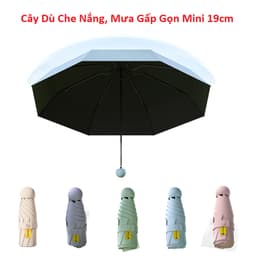 Cây Ô Dù cao cấp gấp gọn kèm hộp sang trọng NK08 và Gấp Gọn Mini 19cm. LMS 8