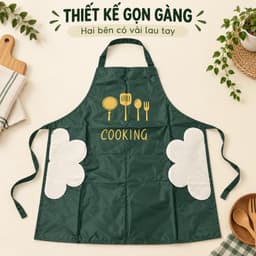 Tạp Dề Nhà Bếp JYoohome Chống Thấm Nước, Làm Bếp Có Túi Lớn Cho Nam Và Nữ Tạp Dề Bếp Nấu Ăn 6