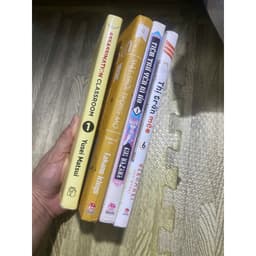 (ll14) Combo 4q vở lớp học ám sát, tiệm trừ yêu kì ảo, thị trấn mèo, mặt trời trong mơ 1